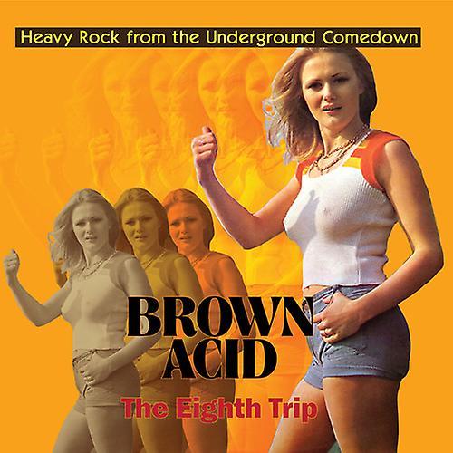 Riding Easy Various Artists - Brown Acid - The Eighth Trip (Various Artists)  [VINYL LP] USA import