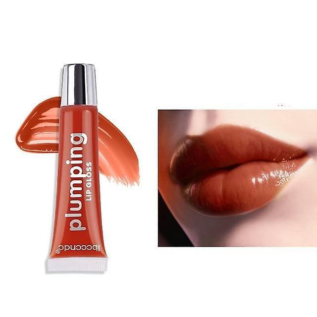 Slowmoose Lip Gloss Long Lasting Sexy Big Lips Pump Transparent Waterproof Makeup 07