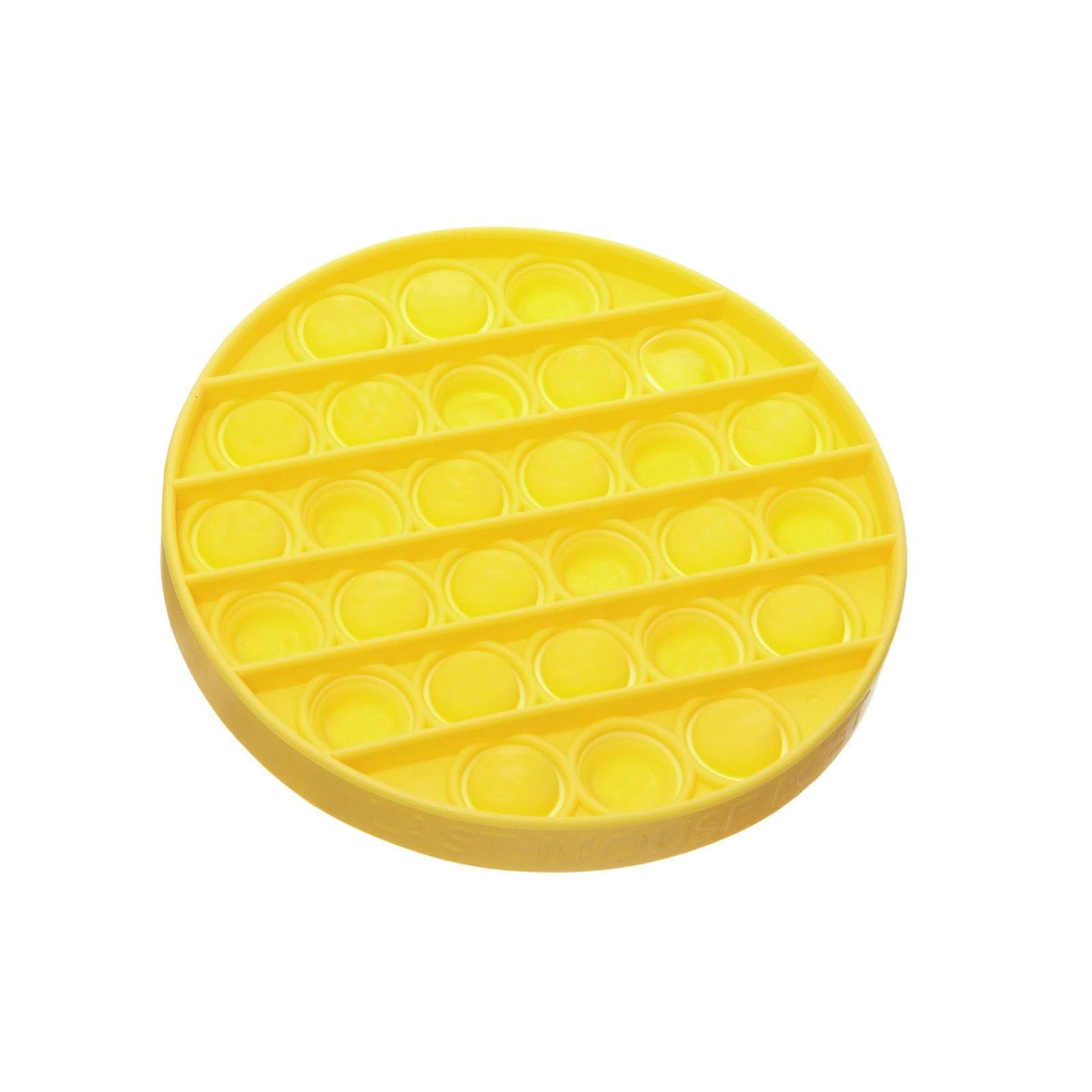 Slowmoose Anti-stress Push Bubble Fidget, Sensory Squishy Toy Yellow