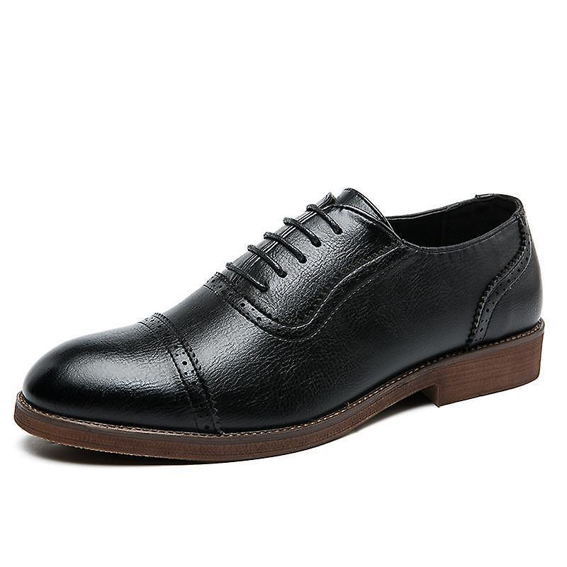 Mickcara men's oxford shoe 583ibrs Black Eu39