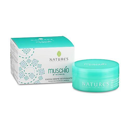 Natures Muschio d'Acqua Silky body cream 200 ml of cream