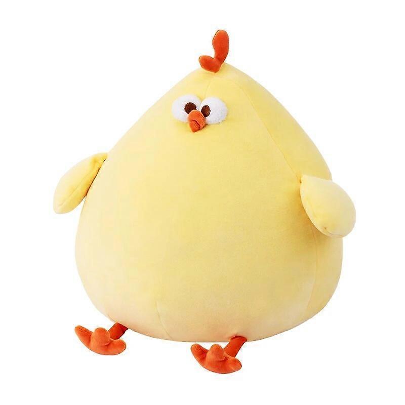 Redkid MINISO Genuine Dundun Chicken Plush Doll 34cm Cute Cartoon Chicken Plush Toy Super Soft Pillow Children's Birthday Gift A