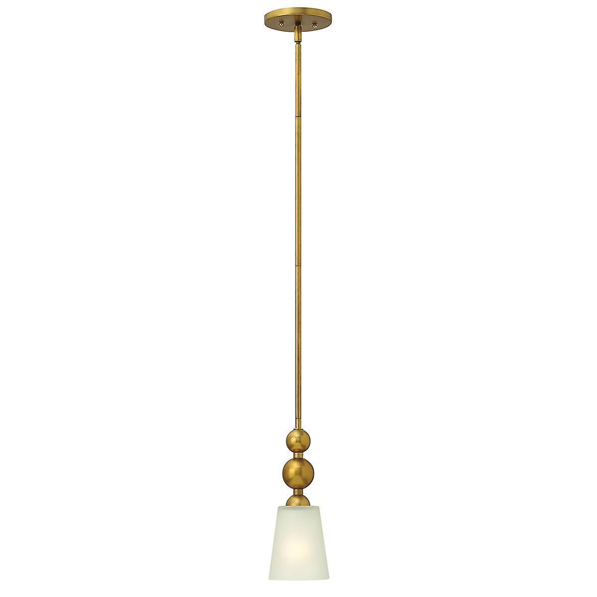 Zelda 1 Light Ceiling Mini Pendant Vintage Brass E27