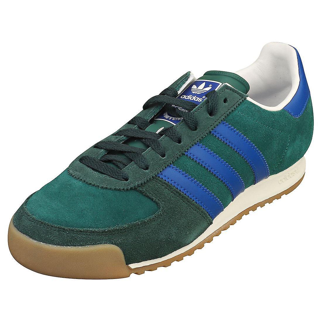 adidas Allteam Mens Casual Trainers in Green Blue 11 UK