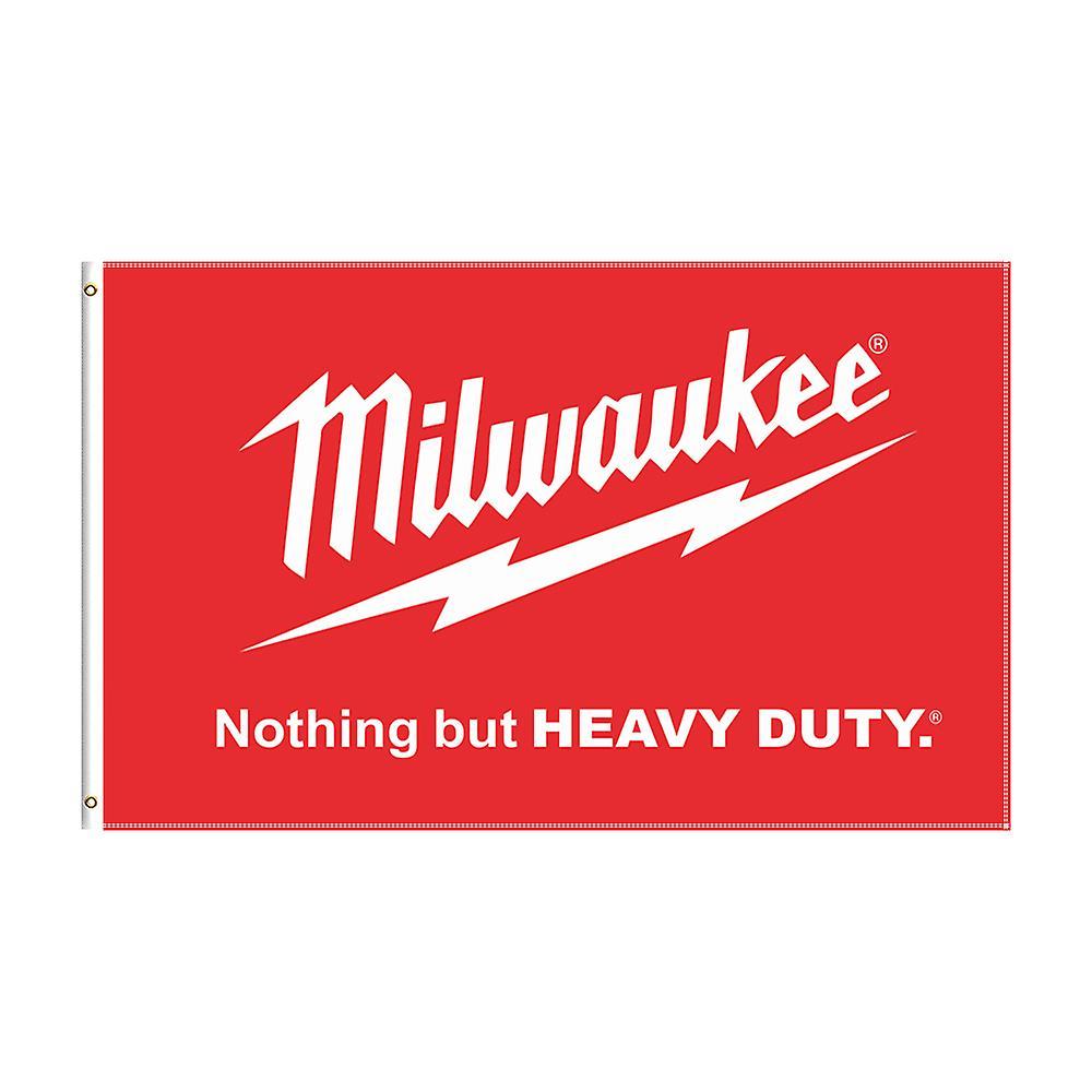 Bolongking 3x5Fts Milwaukee Flag Polyester Printed Racing Car Banner For Decor A 90x150cm