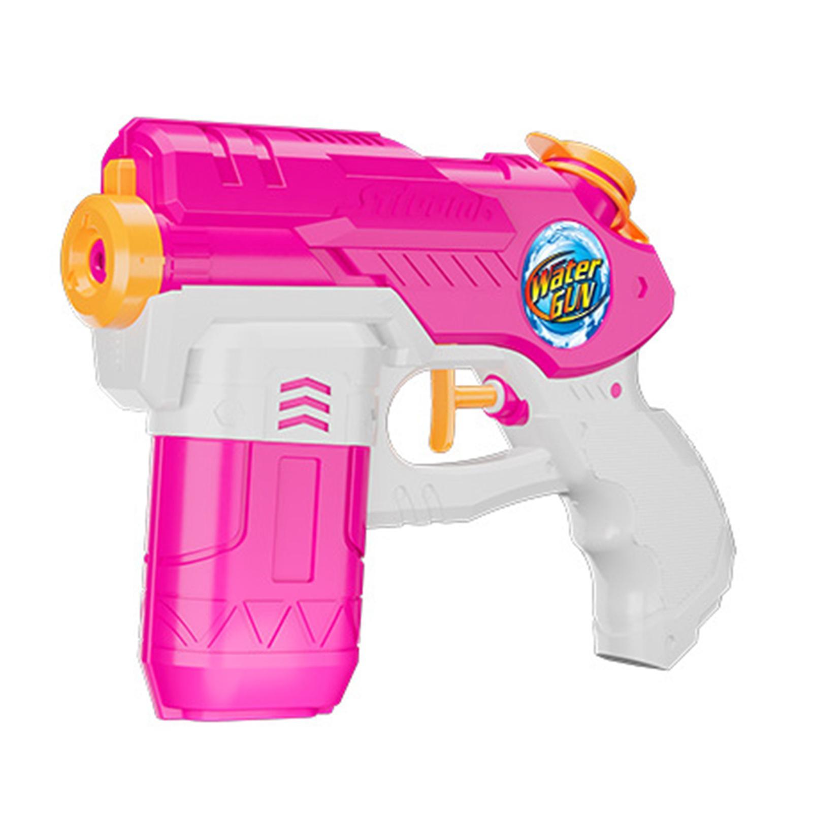 unbrand Water Gun Pistol Squirt Water Blaster Gun Toys Press Type Summer Beach Fighting Water Gun Toys For Kids Outdoor Beach Pools Pink