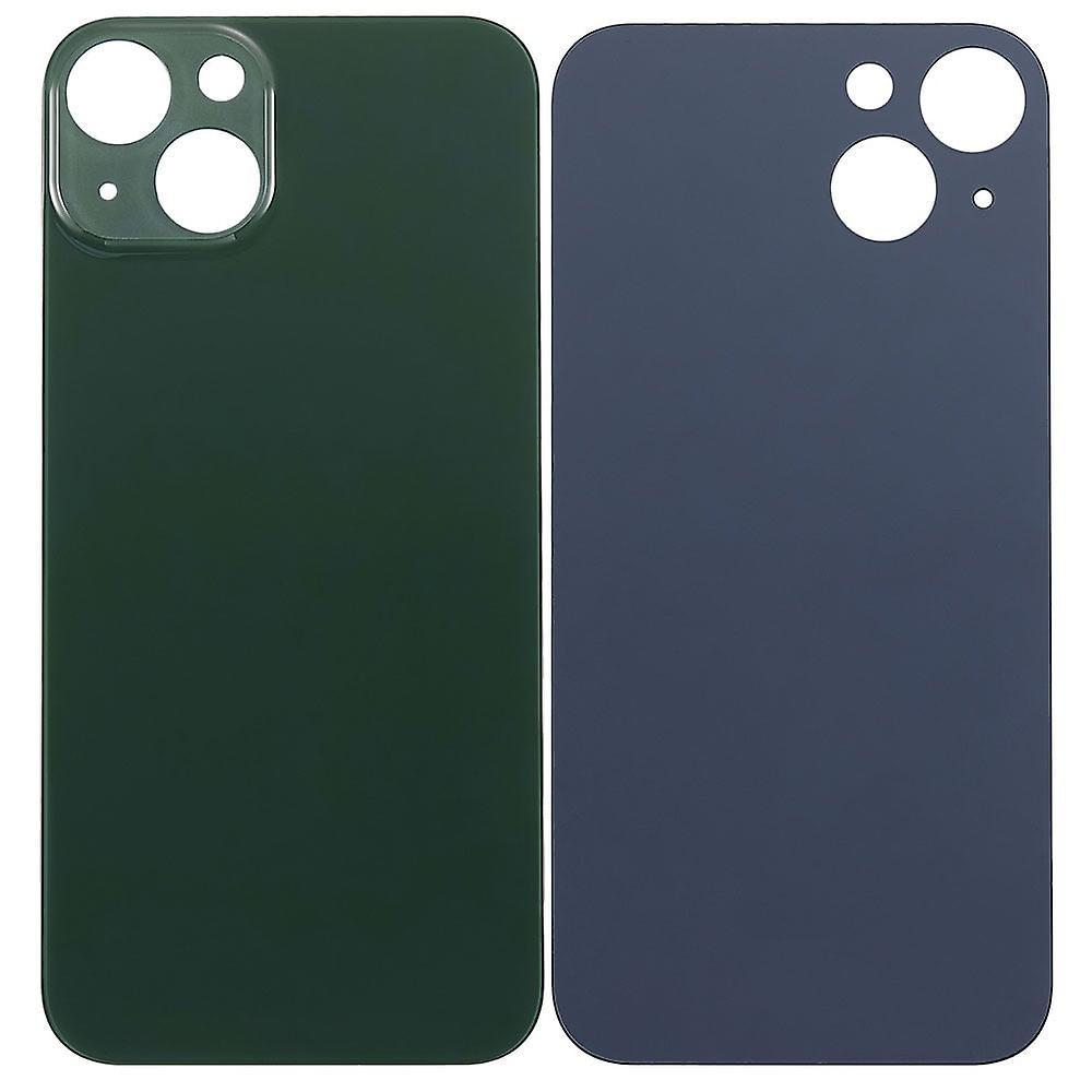 iParts4u Green Rear Glass With Adhesive For iPhone 13 No Logo