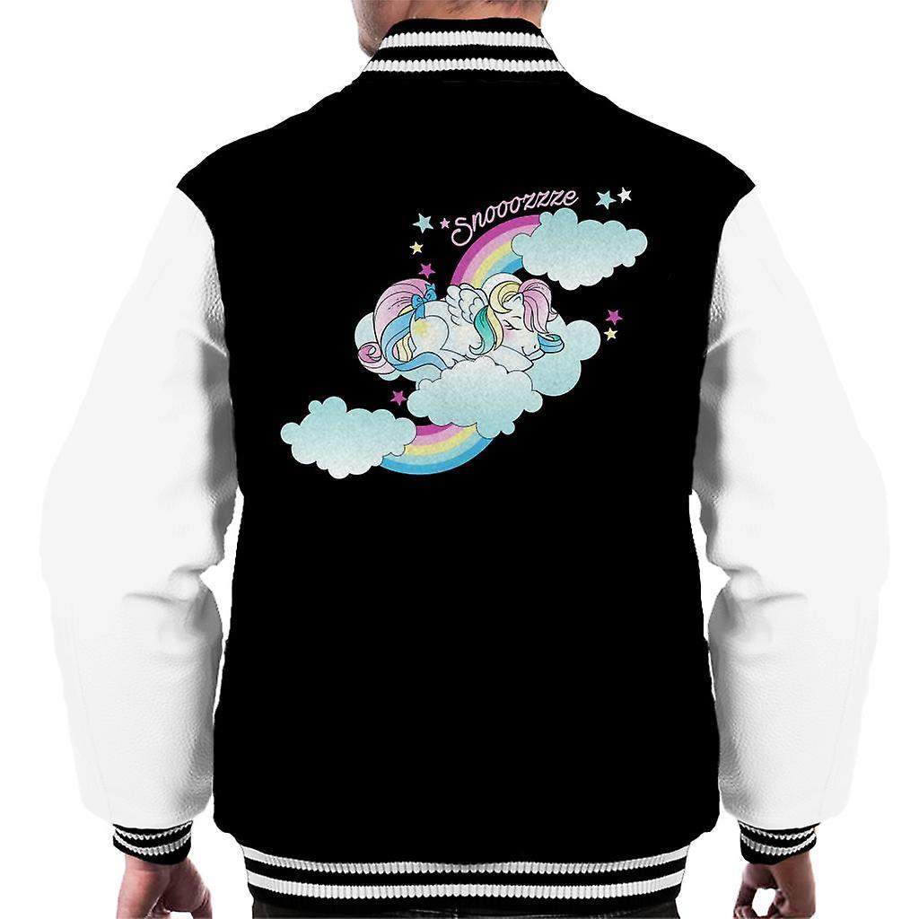 My Little Pony Snooozzze Men's Varsity Jacket Black/White X-Large