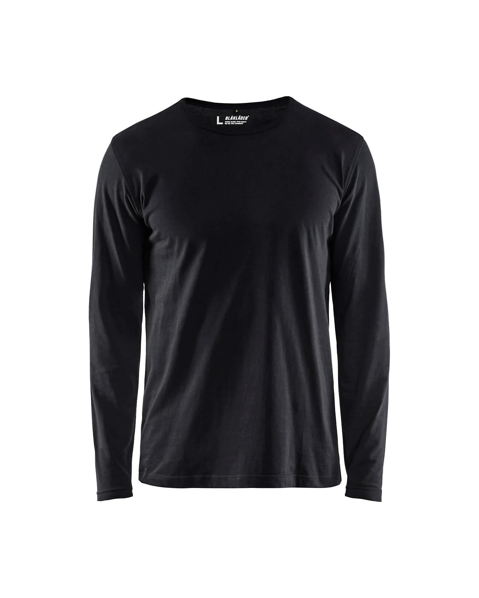 Blaklader 3500 Long Sleeve t-shirt - Mens (35001042) Black 4xl