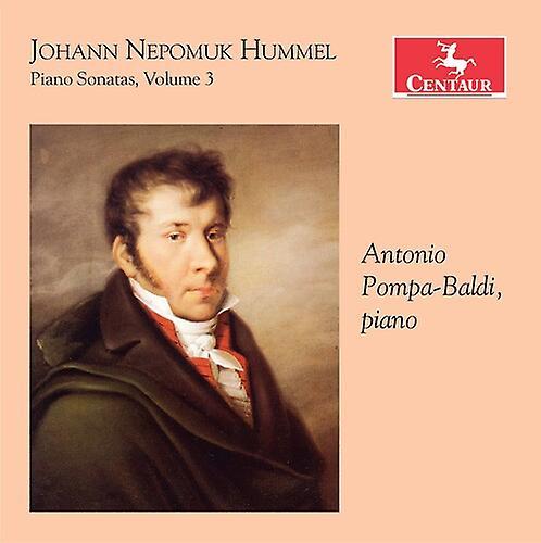 Centaur Hummel / Pompa-Baldi - Piano Sonatas 3  [COMPACT DISCS] USA import