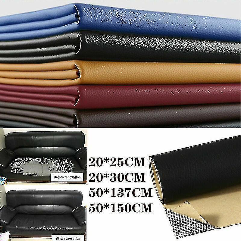 JUMPHERO Self Adhesive Leather Repair Patch Couch Sofa Car Seat Chair Renovation Sticker 50x137cm White