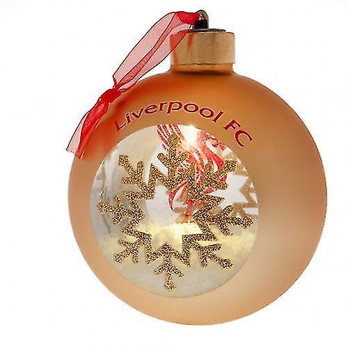 Liverpool FC LED Bauble Gold/Red One Size