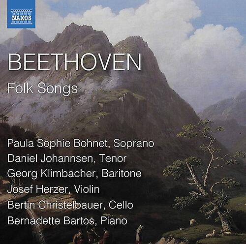 Naxos Beethoven / Bohnet / Bartos - Folk Songs  [COMPACT DISCS] USA import