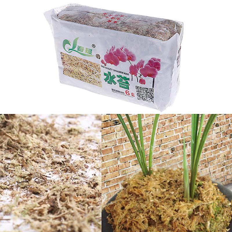 Unbrand 6l Sphagnum Moss Moisturizing Organic Fertilizer For Orchid Phalaenopsis colorful one size