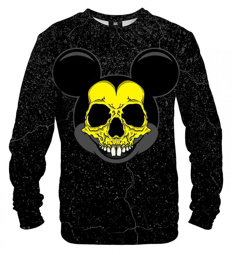 Mr Gugu & Miss Go Mr. Gugu Miss Go Black Scary Mouse sweater XL