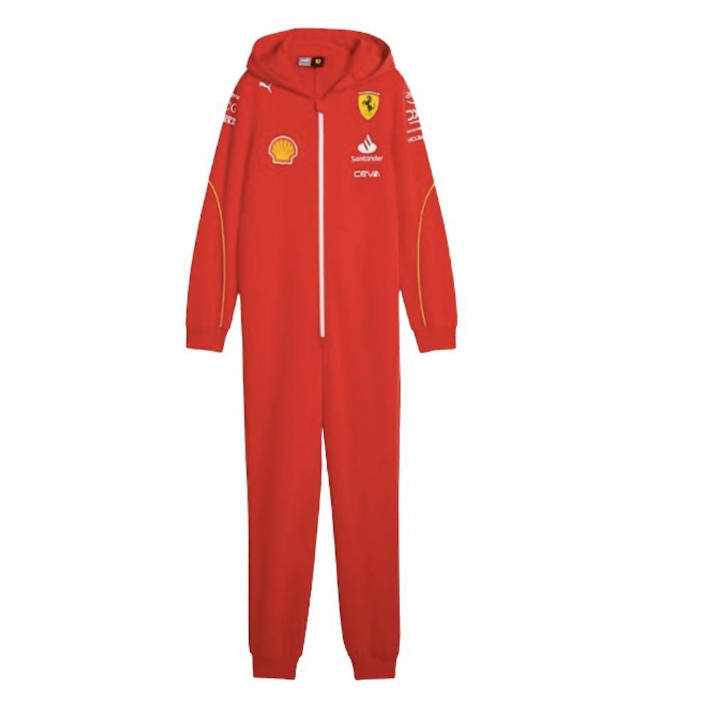 Puma 2024 Scuderia Ferrari Team Onesie (Red) - Kids 11/12 Years - 30-32 inch Chest