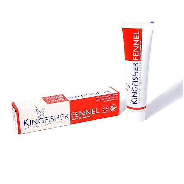 Kingfisher, Fennel & Fluoride Toothpaste, 100ml (PACK OF 3)