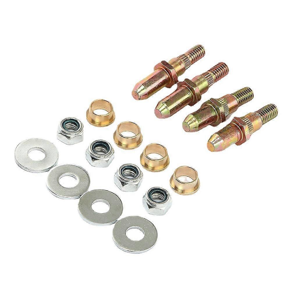 Sztxj Door Hinge Roller Pin Door Hinge Pin and Bushing Repair Kits Compatible With 1999-up GMC Sierra Silverado Chevy Truck SUV