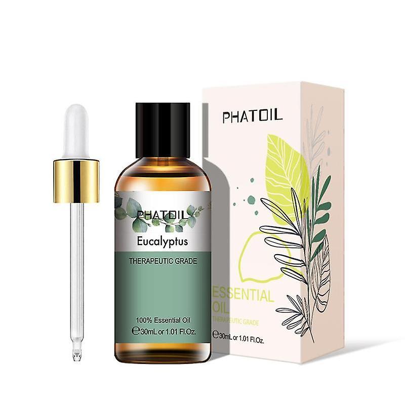 30ml Eucalyptus Essential Oils For Humidifier Rose Lavender Jasmine Peppermint Sandalwood Bergamot Tea Tree Aroma Oil Massage Oil Chamomile Oil