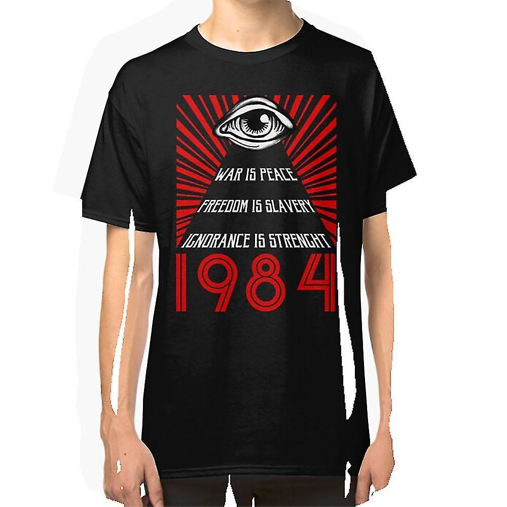 Gildan 1984 Orwell T-shirt Black XL