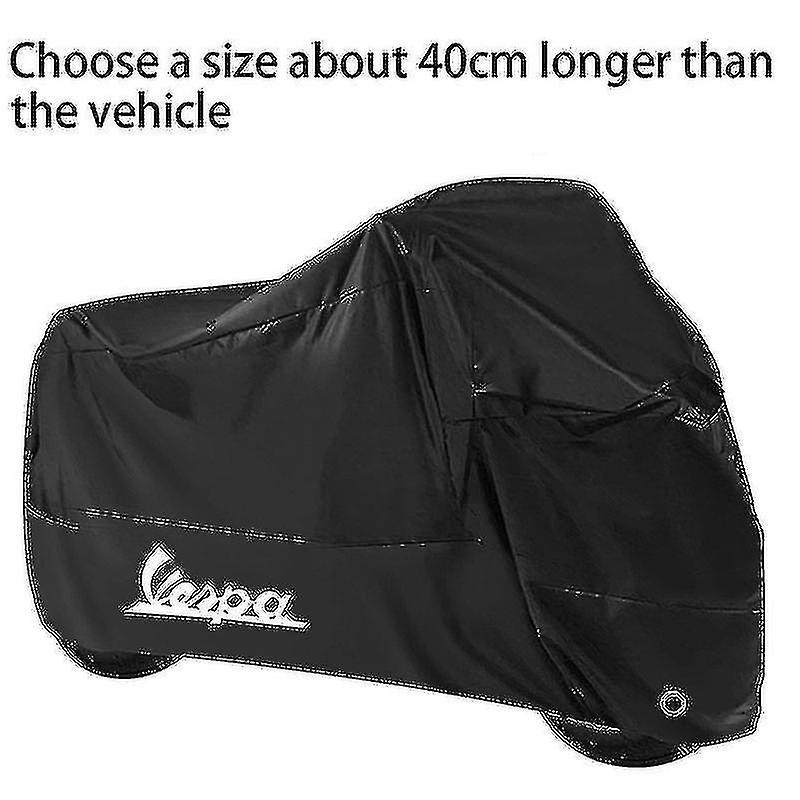 Windo Motorcycle Cover Waterproof Dustproof Uv Protective Outdoor Scooter Cover For Piaggio Vespa Scooter Gts Lx Lxv Sprint Primavera M for 160cm