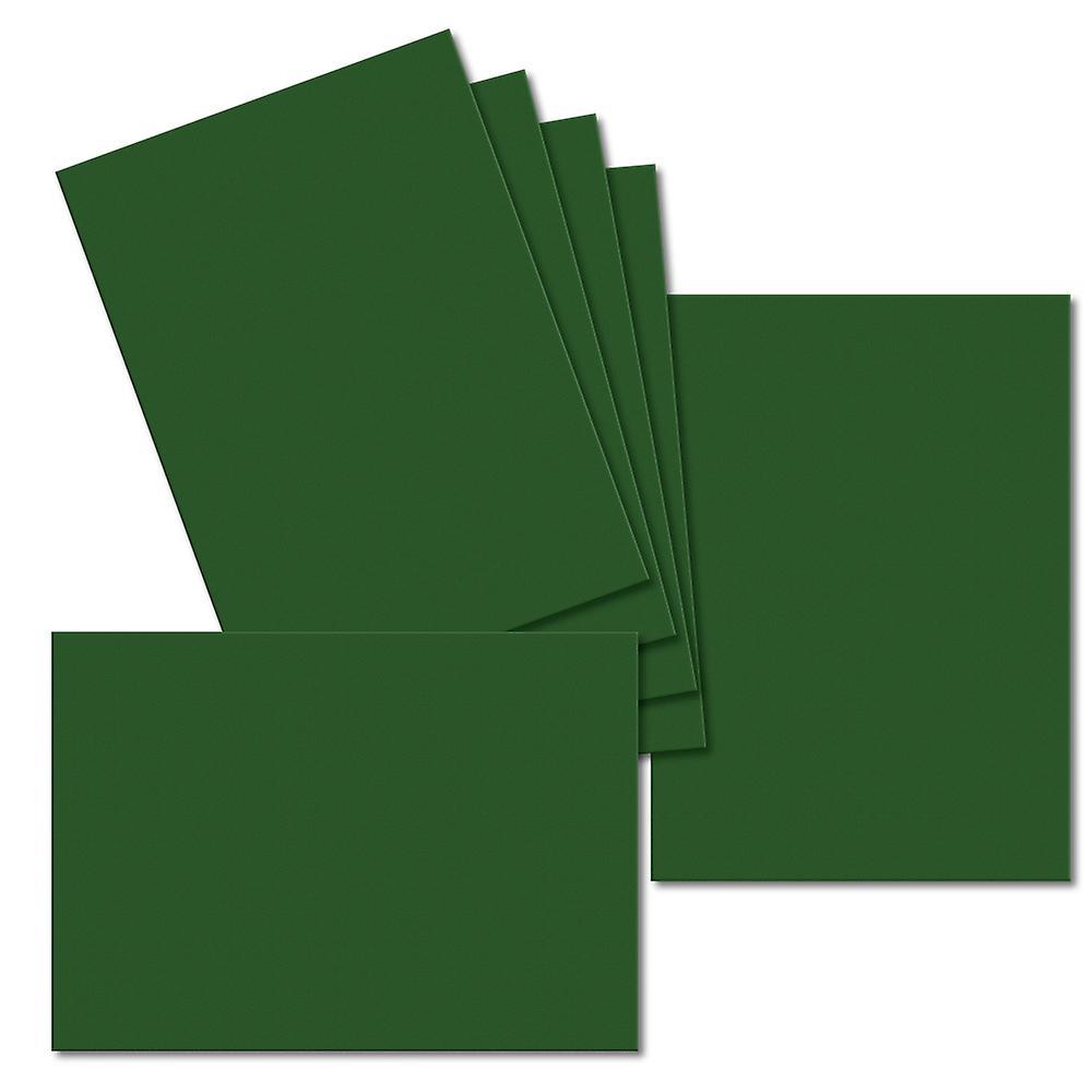 ColorSono Deep Green. 128mm x 179mm. 5 inch x 7 inch. 235gsm Card Sheet. 25