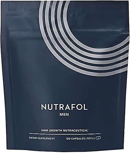 Nutrafol men's hair growth supplements 1 refill pouch 1mo supply