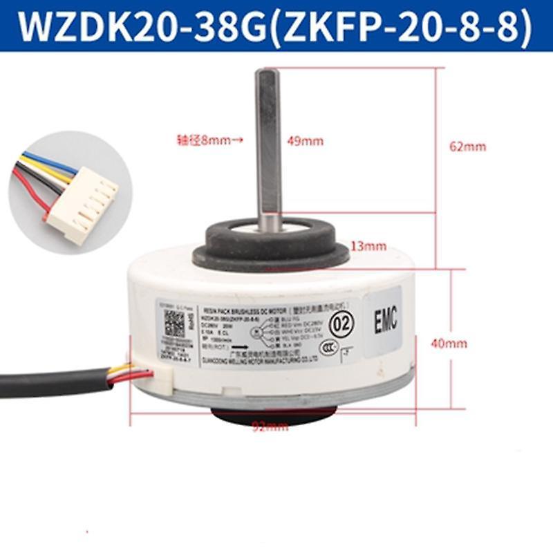 Atuto Motor Dalam Inverter Udara, Untuk Midea Wzdk20-38g-1 Pengganti Wzdk13-38g-1 Motor Dc Tanpa Sikat