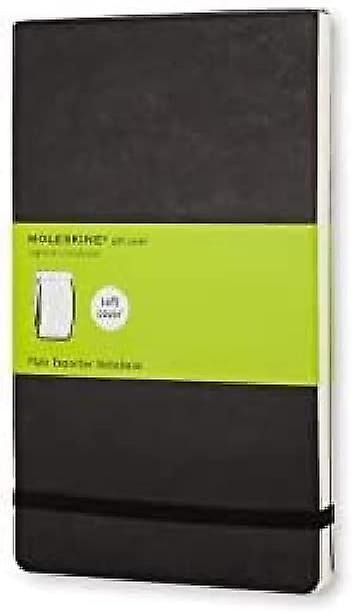 Moleskine Soft Cover Large Plain Reporter Notebook