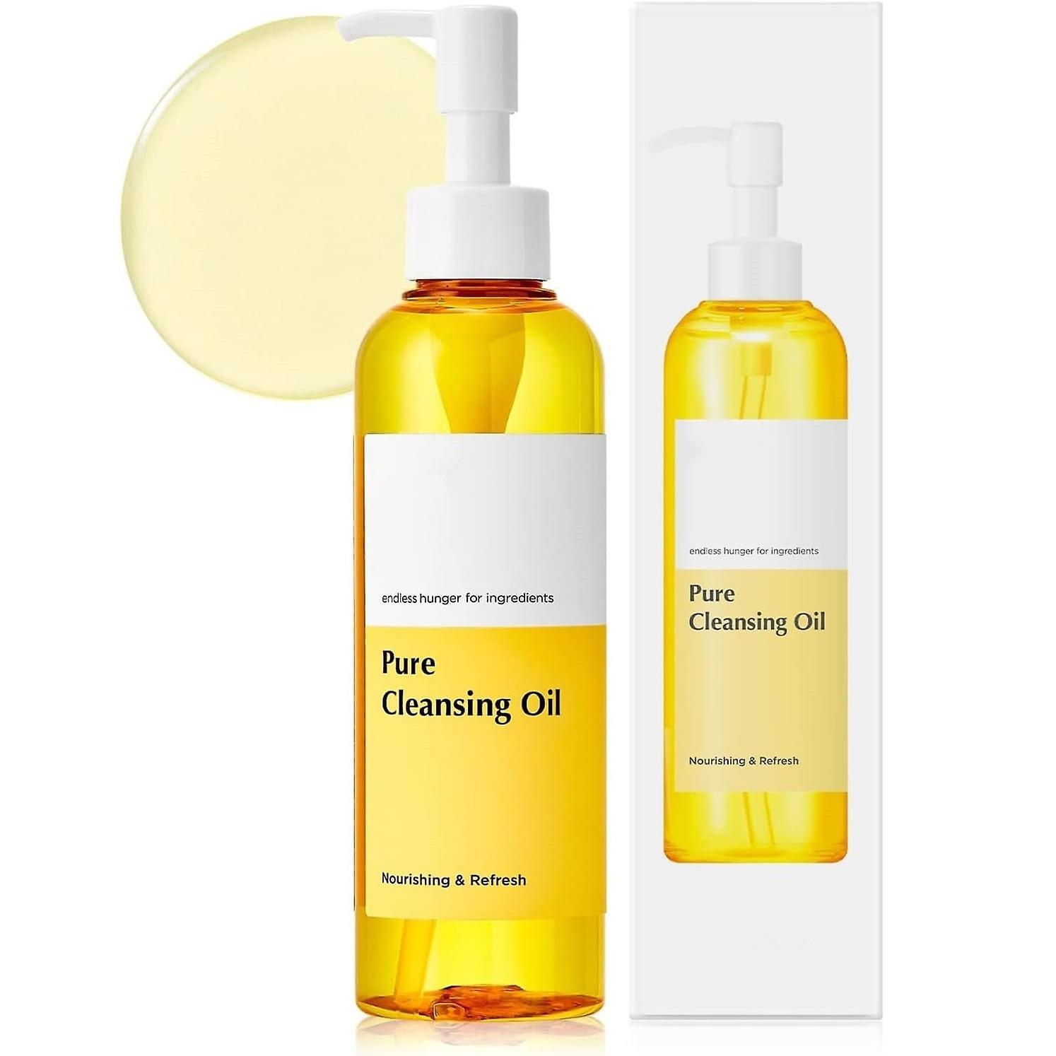 Frusde Pure Cleansing Oil, 200ml Facial Cleansing Oil, Daily Makeup Removal with Argan Oil, For Women's Skin Care