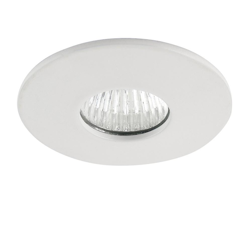 Saxby Lighting (Poole) Lalo Bathroom Recessed Downlight 4000K IP44 4W Matt White Paint