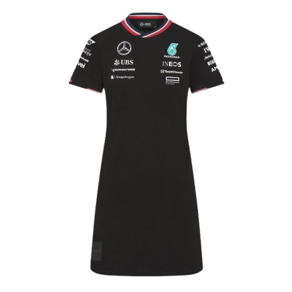 Puma 2024 Mercedes-AMG Team Tee Dress (Black) - Womens Large - Size 14