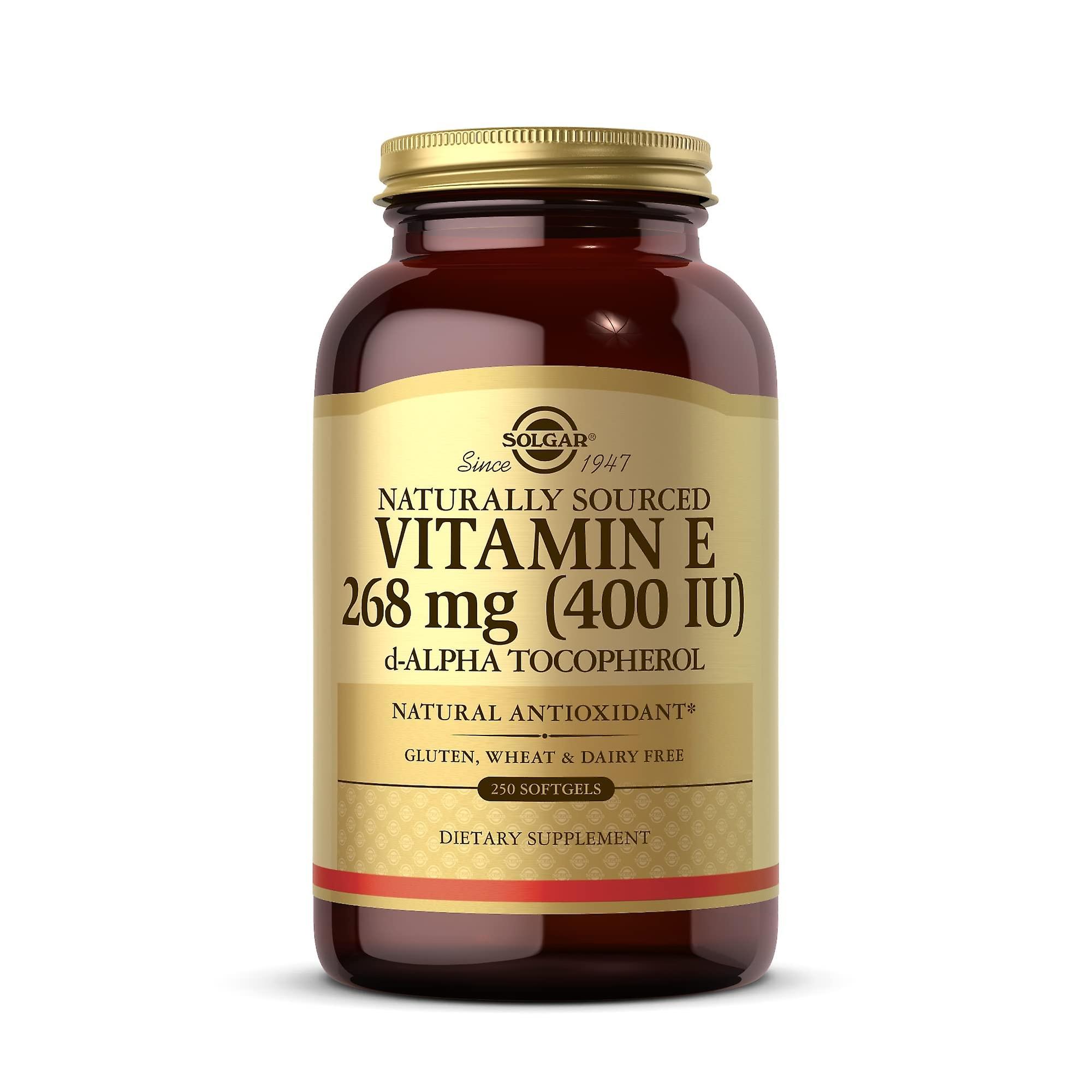 Solgar vitamin e 268 mg (400 iu) - 250 softgels