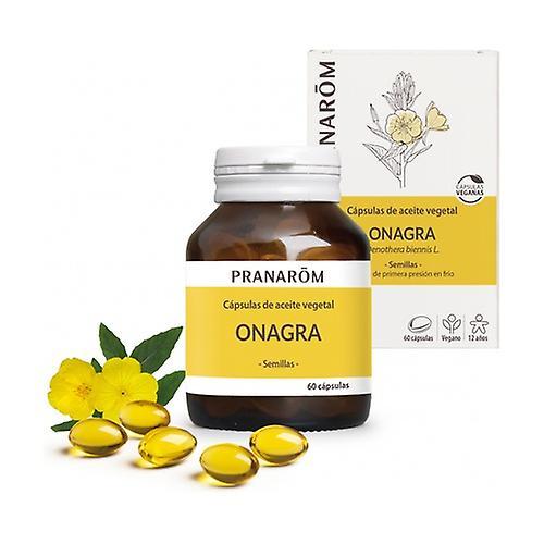 Pranarom Evening Primrose Vegetable Oil Capsules 60 capsules