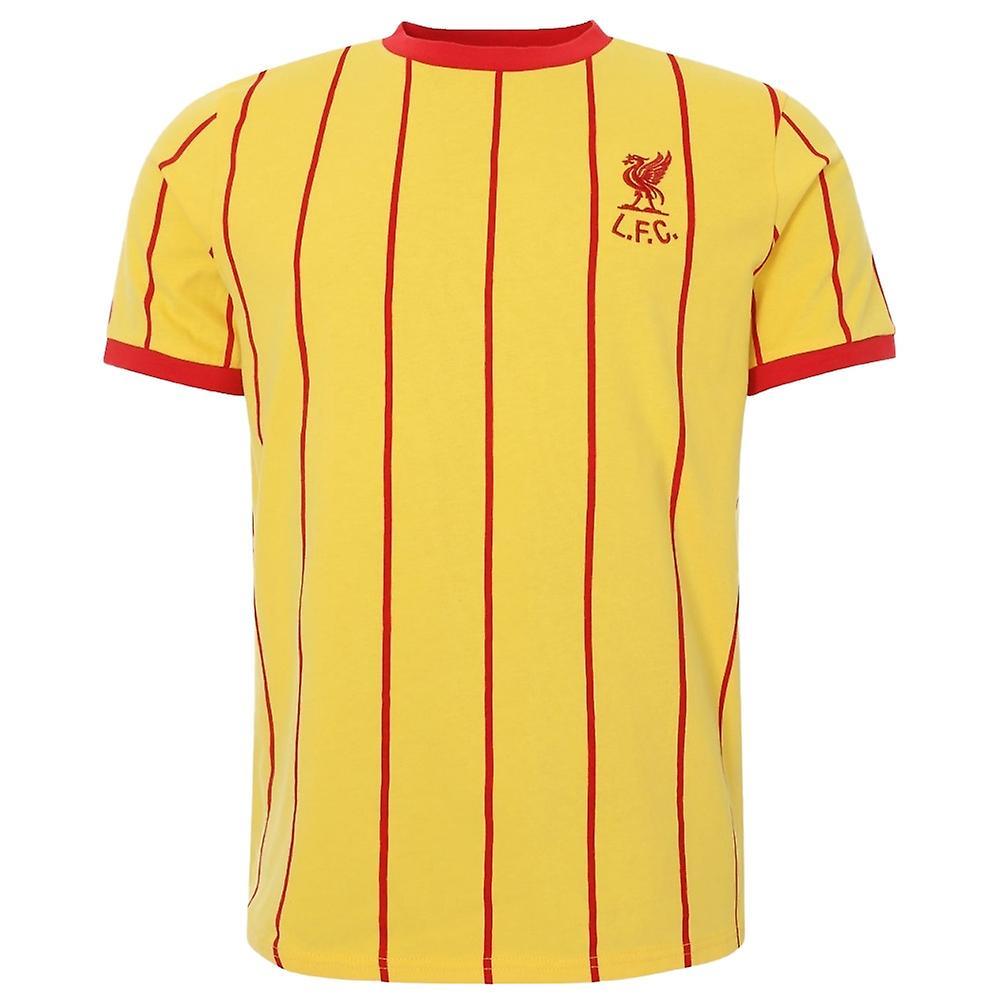 Liverpool Heritage 1982 Yellow Away Tee XL Adults