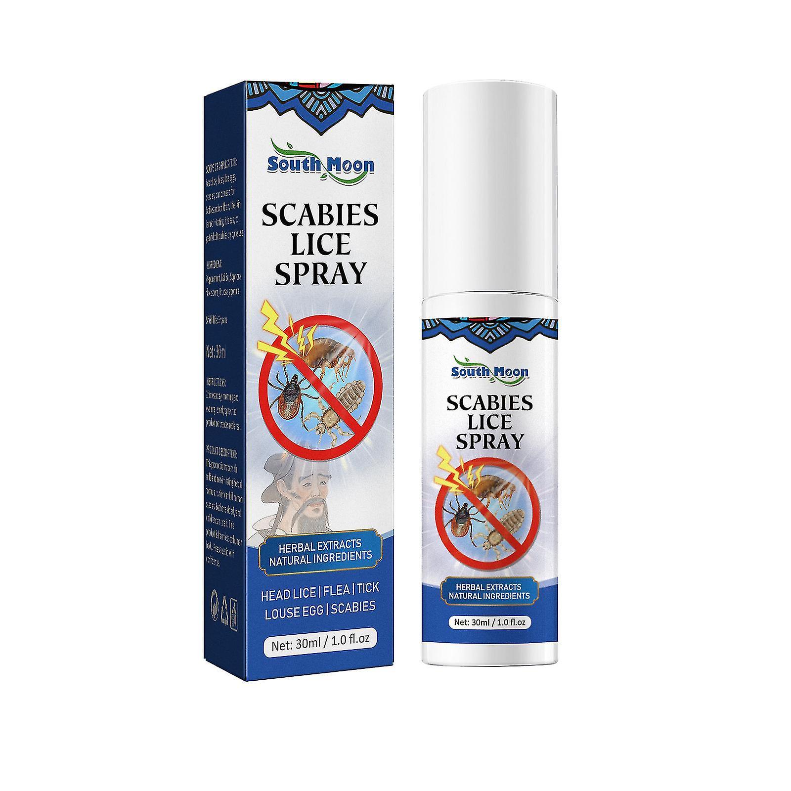 Bbxc Head Lice Removal Spray - Remove Lice Eggs, Pubic Lice, And Fleas