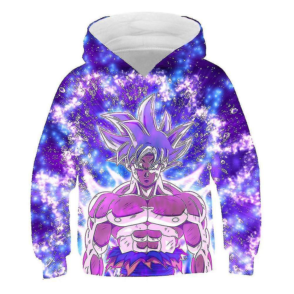 Sszfv Cross-age Anime Dragon Ball Kids Hoodies Novelty Hoodie Sweatshirts Pullover Tops For Boys And Girls Party And Birthday Gifts Chork B 5-6 Years