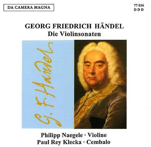 Da Camera Handel / Naegele / Klecka - Violin Sons HWV 361 364 368  [COMPACT DISCS] USA import