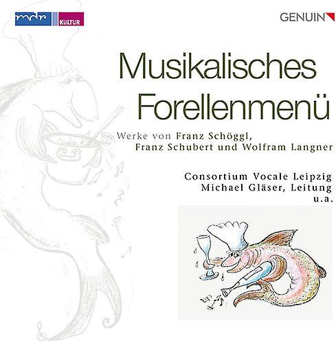 Genuin Langner / Schubert / Laetitia-Quartett / Arens - Musikalisches Forellenmenu  [COMPACT DISCS] USA import