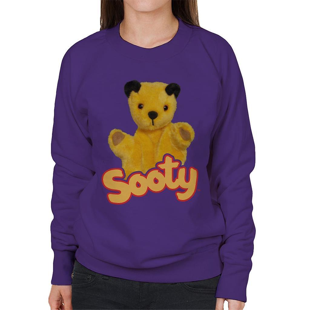 Sooty Wave Logo Women's Sweatshirt Purple XX-Large