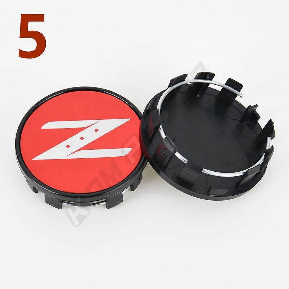 Motor Vehicle Wheel Parts 4PCS Wheel Center Hub Cap 54MM/50MM Rim Cap NISMO Z IMPUL Emblem Sticker Wheel Cover Caps 5