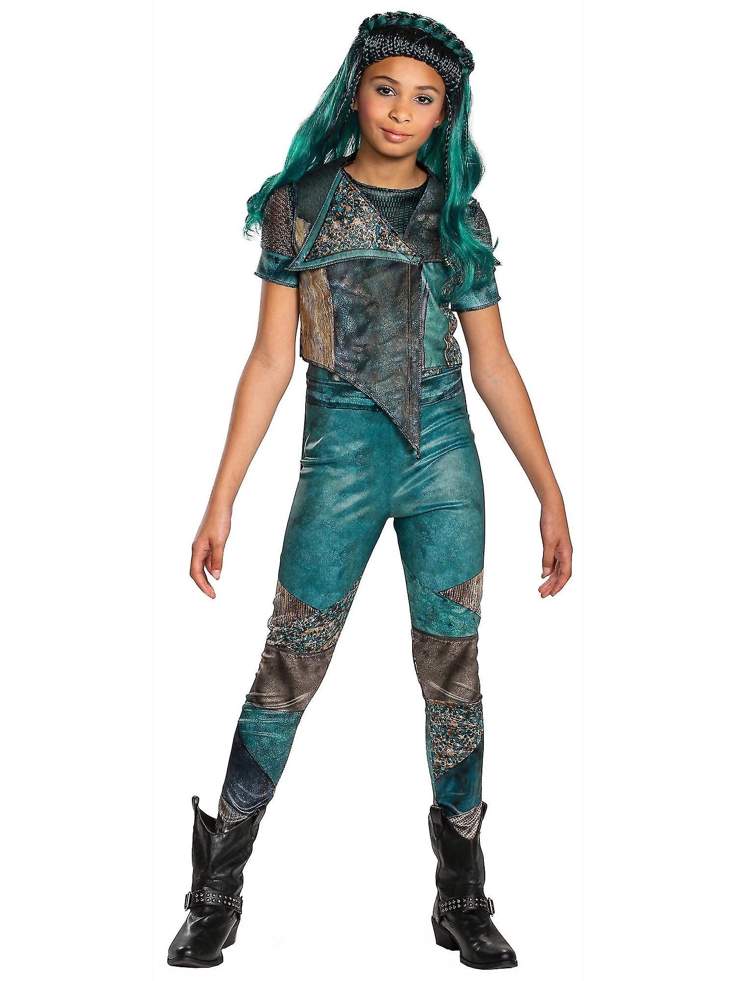 Disguise Uma Classic Disney Descendants 3 TV Movie Book Week Child Girls Costume Green Medium (7-8)