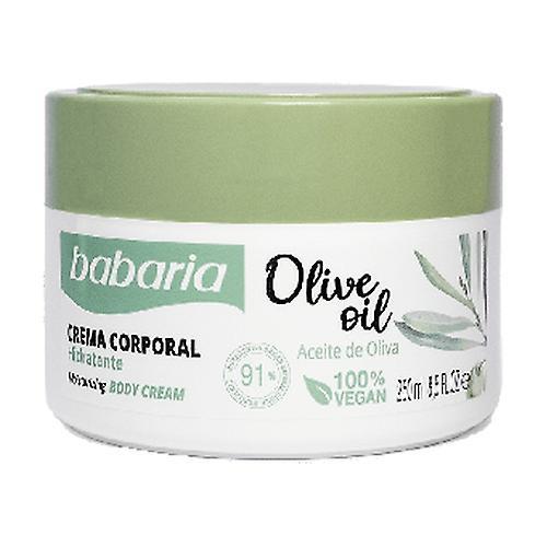 Babaria Moisturising Body Cream With Olive Oil 250 ml of cream