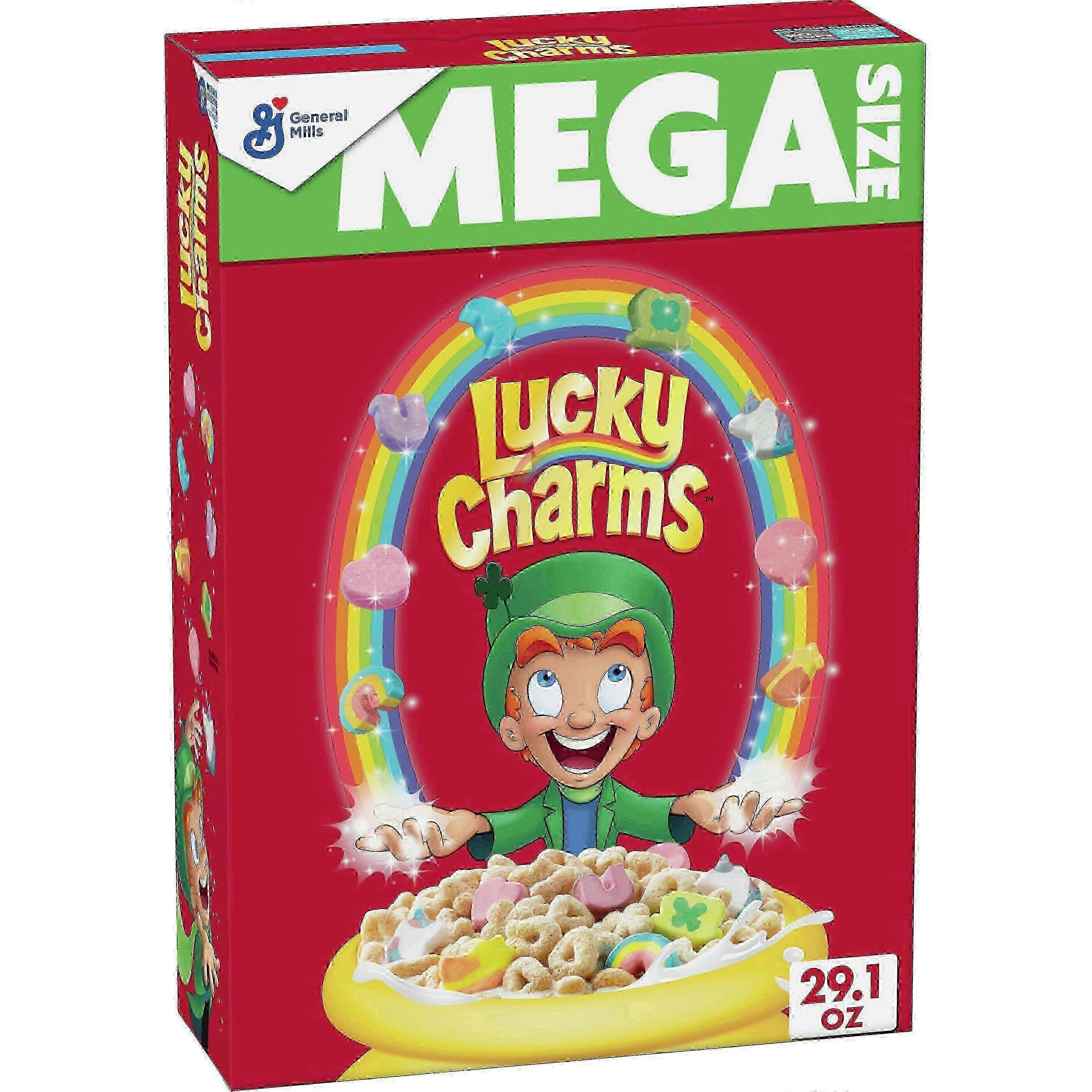 Lucky Charms Breakfast Cereal Box, Gluten Free, 1 Ea