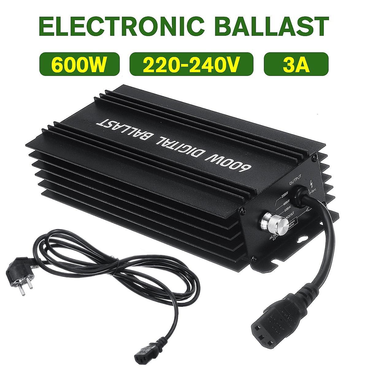 Slowmoose Digital 600w -eu Plug Ballasts -grow Lights Hps