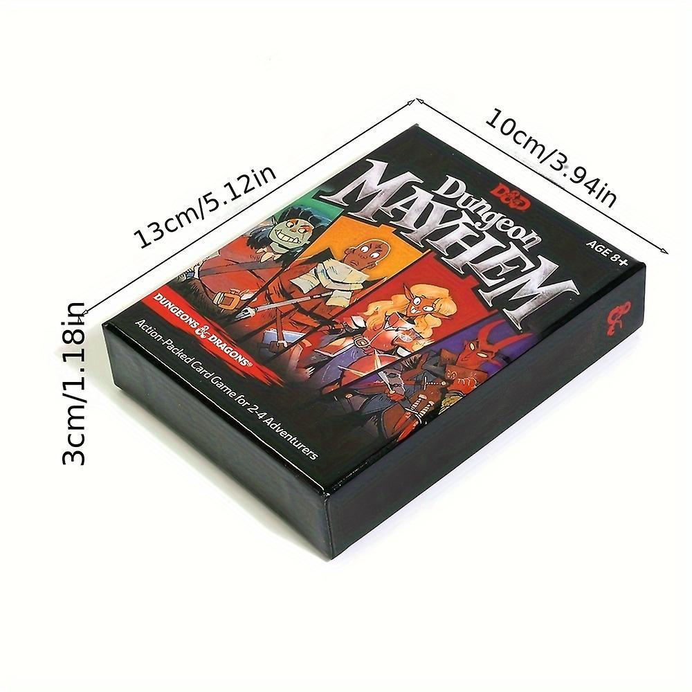 Board Games New models Dungeon Mayhem Dungeons Dragons Card Game For 2-4 Players, 120 Cards Board Game, Party Game For Friends And Family, gaming gift