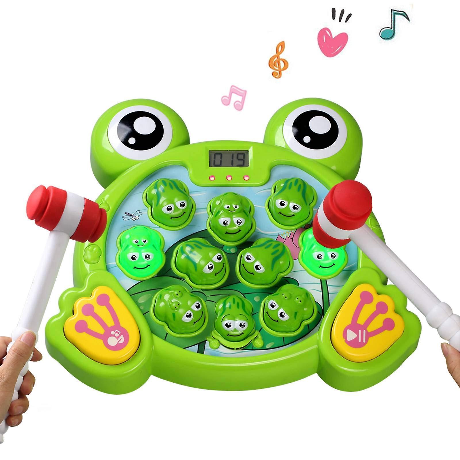 El Contente Whack A Frog Game Interactive Pounding Toy Fun Gift Idea