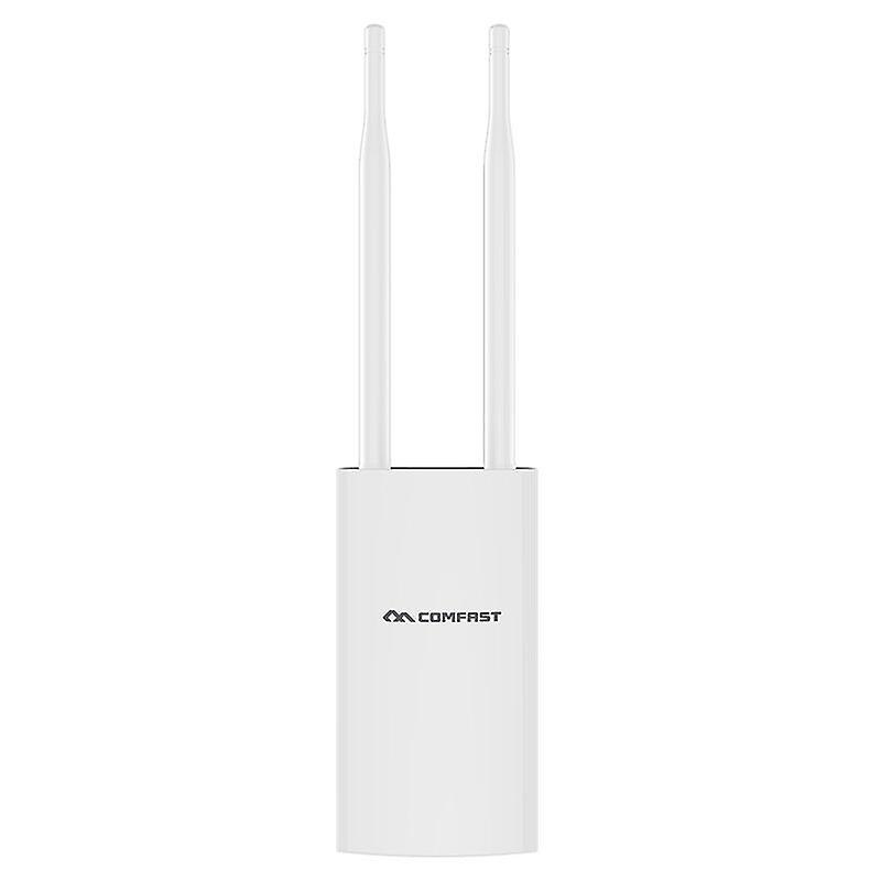 Asygv Comfast Cf-Ew71 High Power Outdoor Wifi AP Router Omnidirectional Coverage Outdoor Router 300Mbps, EU Plug