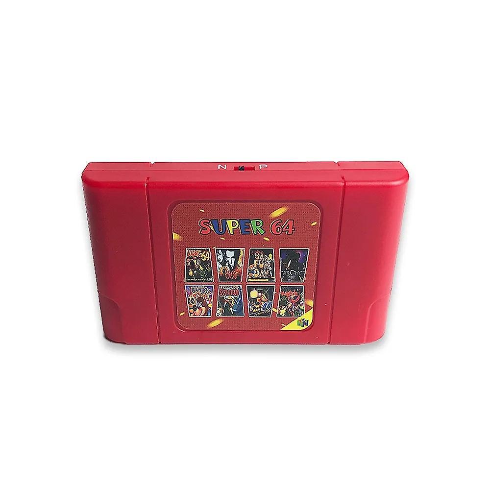 Game Console Accessories New Diy Super 64 Retro Game Card 340 In 1 Game Cartridge For N64 Video Game Console With 16g Gift