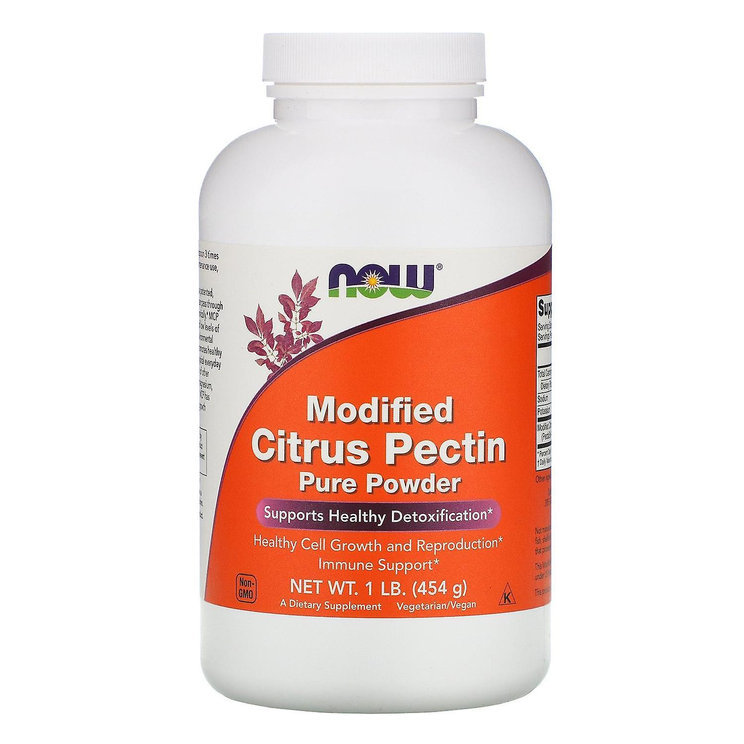 Now Foods, Modified Citrus Pectin, Pure Powder, 1 lb (454 g)